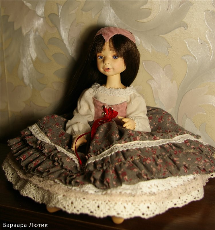 Милисента. Авторская шарнирная кукла (фото 3)