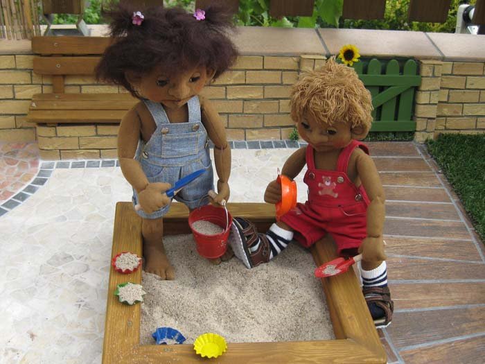 Теплые, фетровые сердца! Текстильные куклы Steffi | Бэйбики Теплые, фетровые сердца! Текстильные куклы Steffi