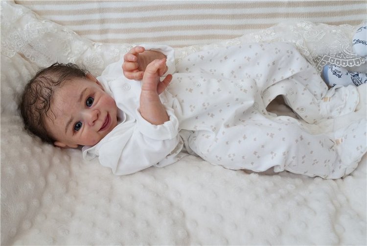 Еще одна улыбашка. Кукла реборн Наталии Коноваловой