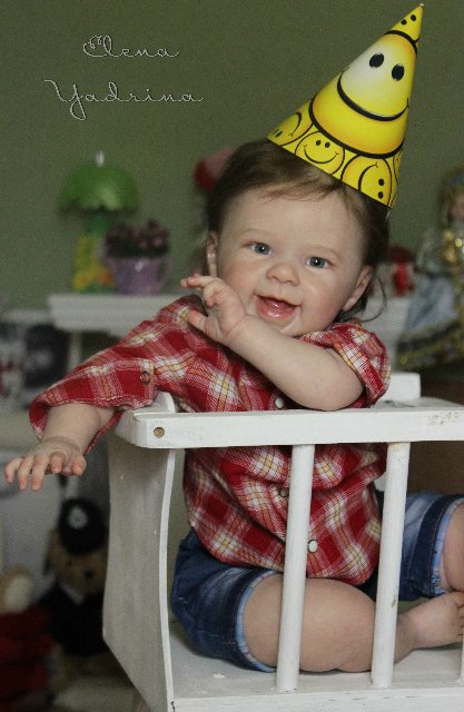 Дарю свою улыбку! Куклы реборн Елены Ядриной