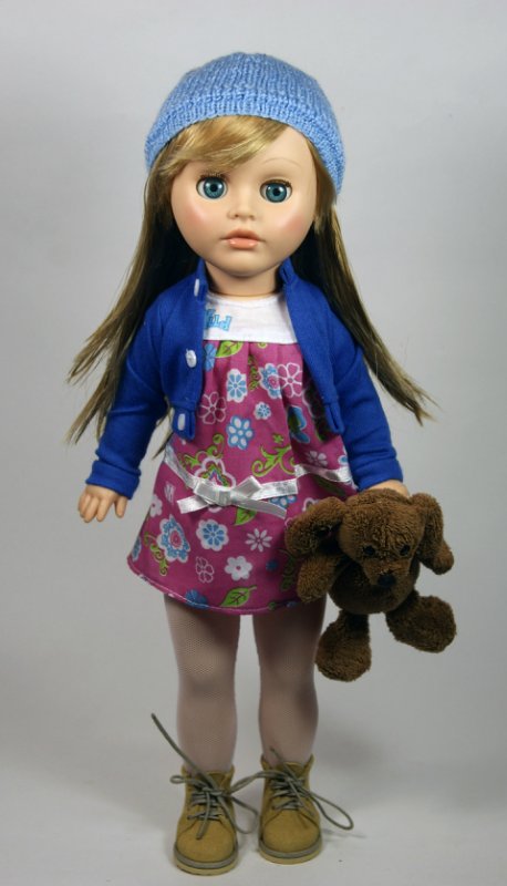 Девочка по имени Мила — Российские куклы Весна (фото 9)