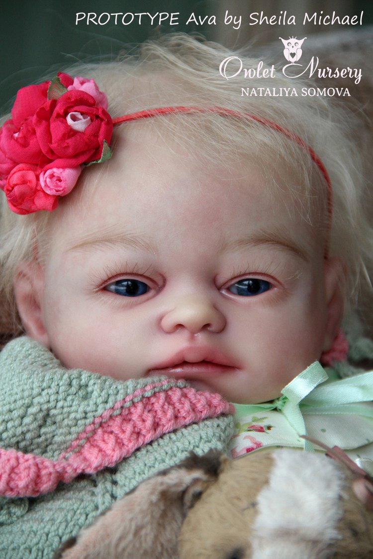 Сильвия - мой прототип Ava от скульптора Sheila Michael. Кукла реборн Наталии Сомовой (фото 8)