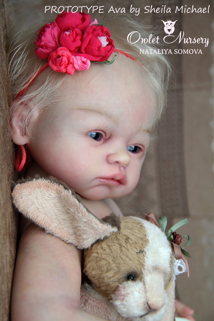 Сильвия - мой прототип Ava от скульптора Sheila Michael. Кукла реборн Наталии Сомовой