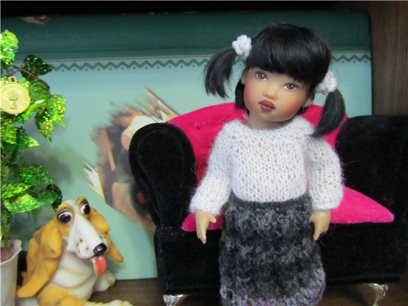 Ричалл,крошка Ри, коллекционная кукла от Helen Kish (фото 3)