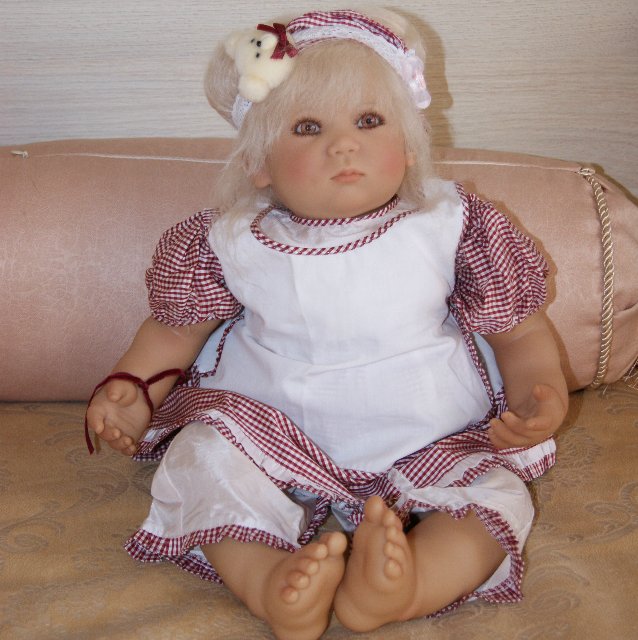 Маленький хомячок-baby Lieschen от Annete Himstedt