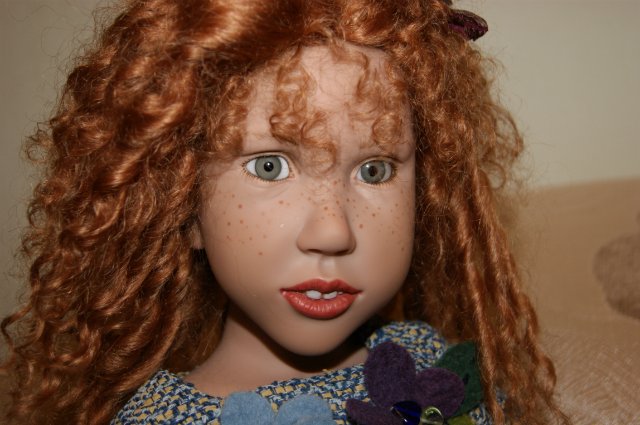 Рыжики Звергназе - Ильва, Гретелизе и Алекса. Коллекционные куклы (фото 8)