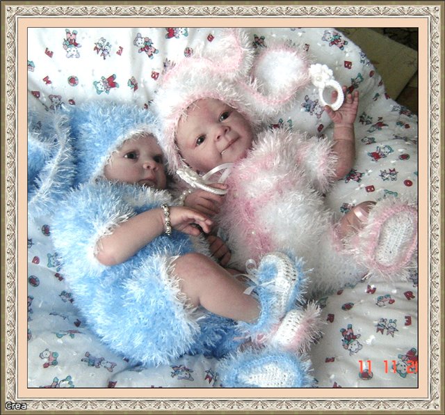 Лизулька - Эстелька от Олеси Венгер и ее сестричка Викуля-Виьен от Натальи Прониной