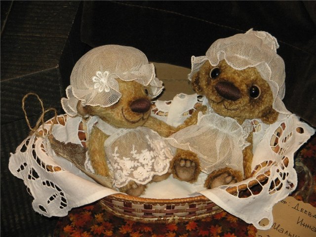 Медведи и их друзья на выставке "Искусство куклы" 2011