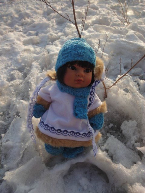 Кукла Эскимосик испанской фирмы Rauber