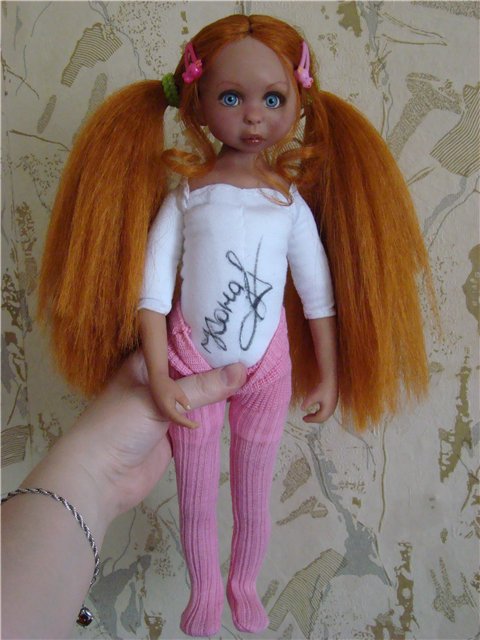 Эмма - рыжее чудо. Авторская кукла Кондрашовой Ирины (фото 6)
