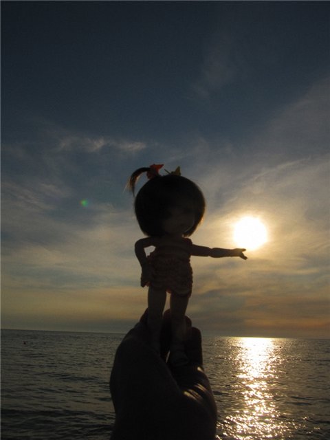 Майка на море. PukiFee Ante BJD