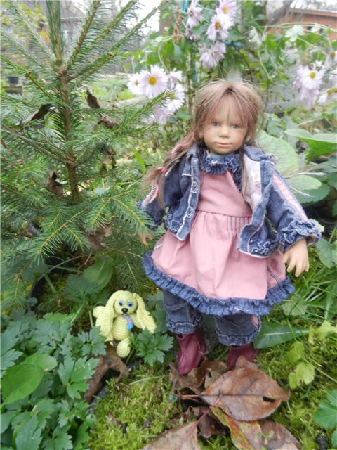 Мои крохотульки на природе. Клубные куколки от Аннет Химштед