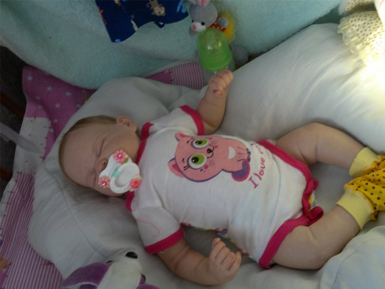 Моё солнышко, кукла реборн Вероничка, заходите в гости посмотрите на нас (фото 8)