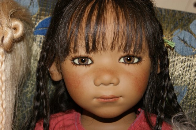 Куклы Swantje и Kumari - две сестрички от Annete Himstedt