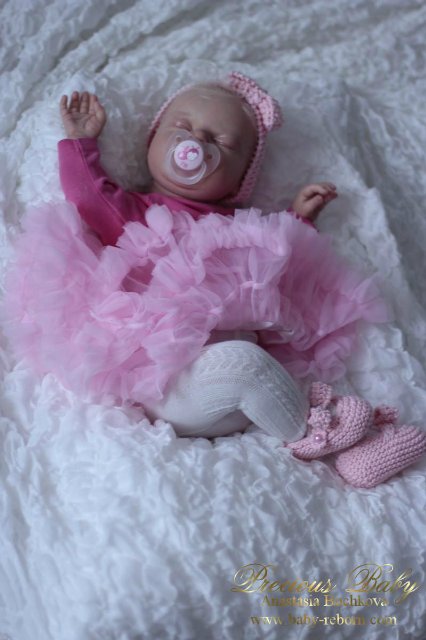 Маленькая снежинка! Кукла реборн Анастасии Бочковой