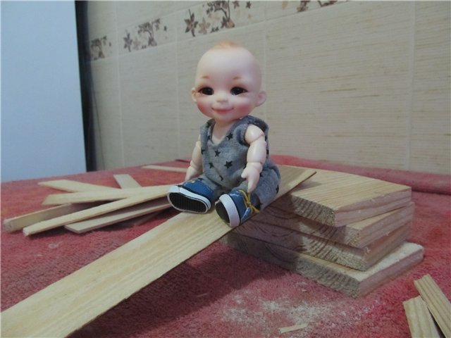 Кровать для БЖД малышей или как Кузя стал большим (фото 6)