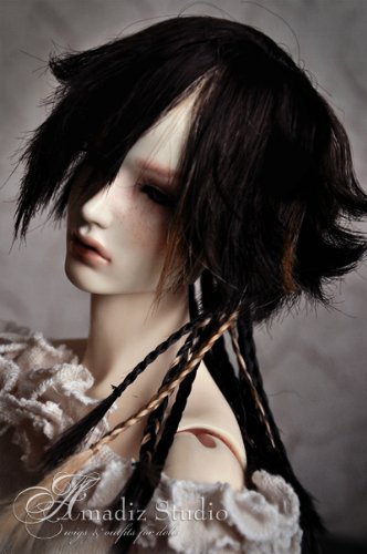 Невероятные парики для кукол БЖД от: Amadiz Studio