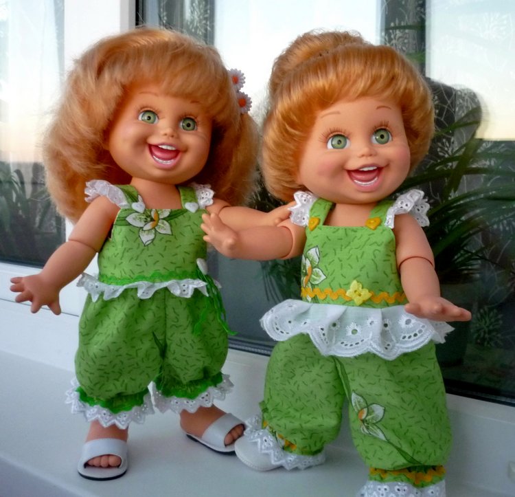 Показ мод №2 для кукол Galoob Baby Face