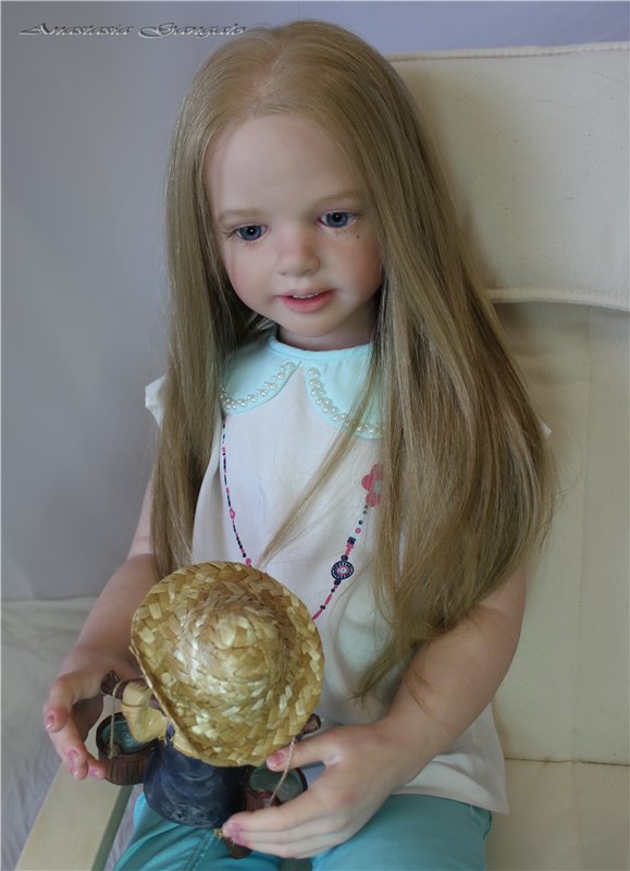 Святослава. Мой светлый ангел. Кукла реборн Анастасии Гангало