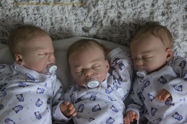 Тройняшки Джошики... Куколки реборн Виктории Вишни