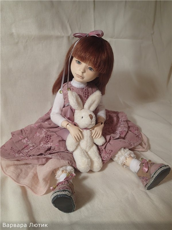 Как рождалась авторская шарнирная кукла Лилу (фото 7)