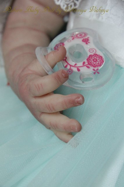 Кайли... Куколка реборн Виктории Вишни (фото 8)