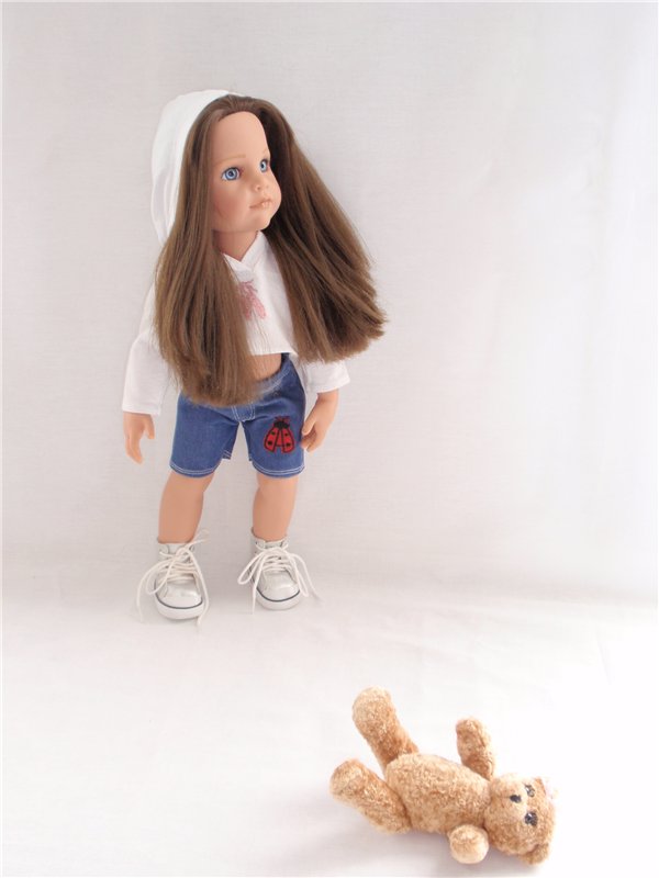 Джинсовая мода для Готц — Одежда и обувь для кукол своими руками: фото (фото 3)