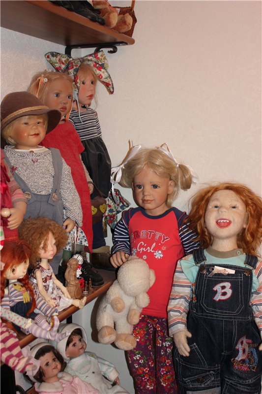 Мои девчушки и мальчишки — Домашние коллекции кукол: фото собраний (фото 5)