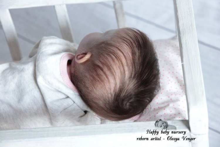 Моя принцесса Крошечка-Кокошечка. Кукла реборн Олеси Венгер