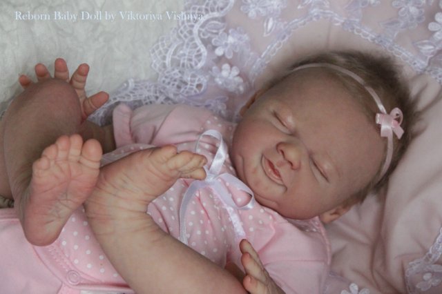 Крохотулька Angeli от Elisa Marx. Куколка реборн Виктории Вишни