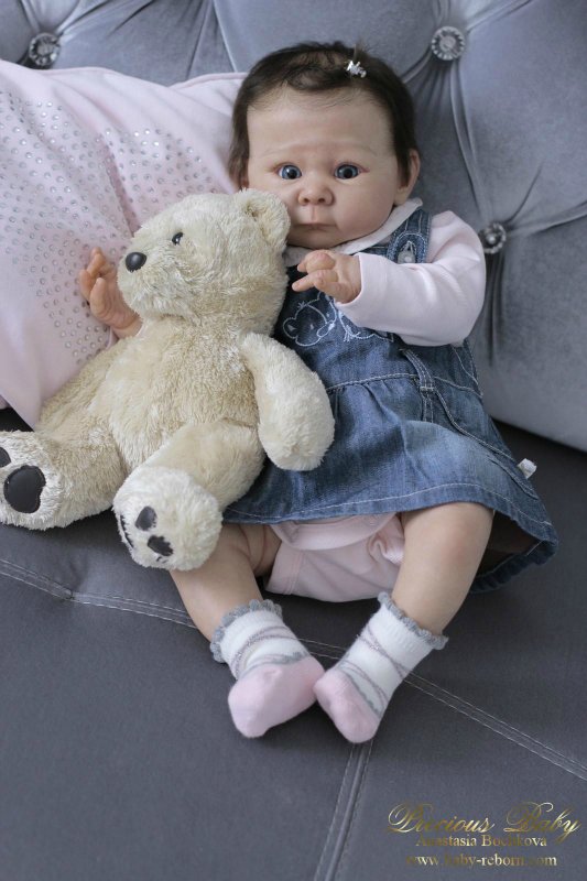 Моя маленькая пуговка! Кукла реборн Анастасии Бочковой (фото 10)