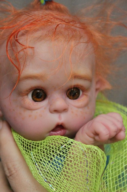 Офелька-Цветочек. Кукла реборн Элины Кудрявцевой