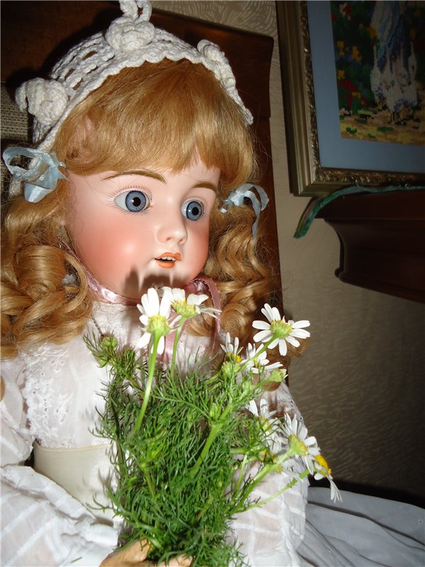 Ах, лето красное! Антикварная кукла Верочка