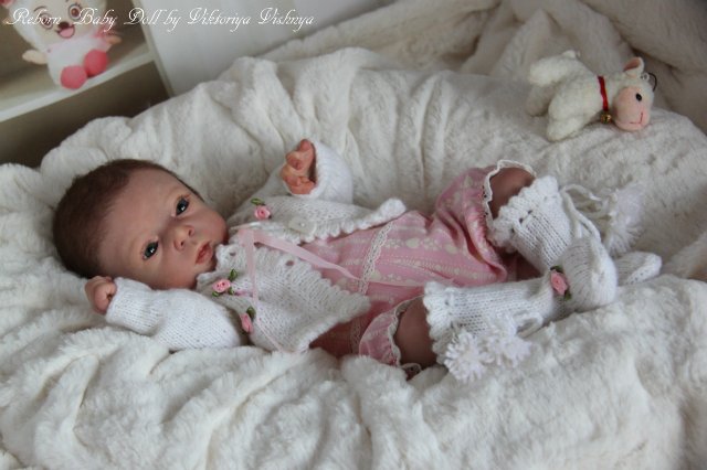 Аделиночка 2... Куколка реборн Виктории Вишни
