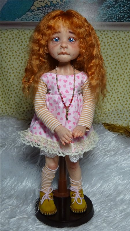 Клементина. Авторская кукла Кондрашовой Ирины