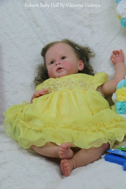 Пухляшка Джорджия... Куколка реборн Виктории Вишни | Бэйбики Пухляшка Джорджия... Куколка реборн Виктории Вишни