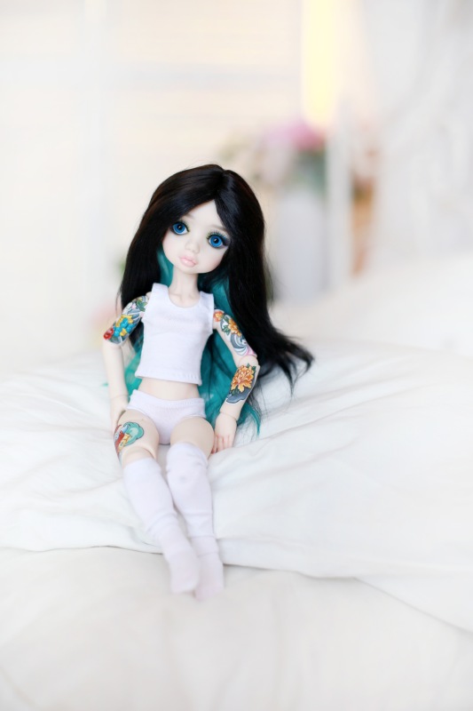 Знакомьтесь, сестренка Элли - Энни или Эмми? Авторские шарнирные куклы (фото 9)