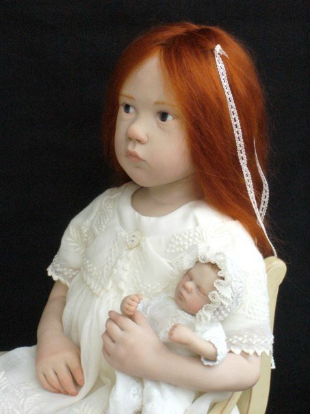 Авторские куклы Лауренс Руе, Laurence Ruet dolls. Творчество талантливого мастера из Франции
