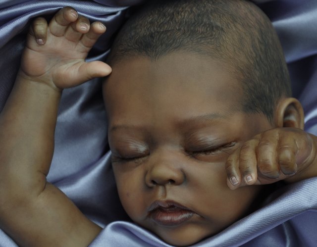 Кукла-реборн Лара, художник Алла Кокс