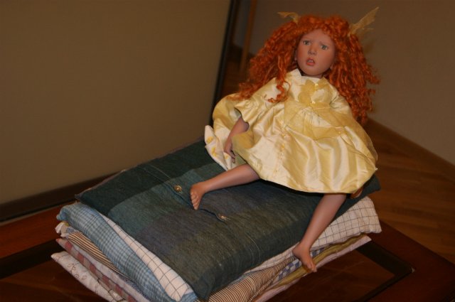 Три осенние принцессы. Коллекционные куклы (фото 6)