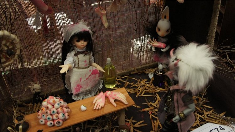 Москва, Второй Фестиваль шарнирных кукол. Тема "ЯРМАРКА", 2011 (фото 7)