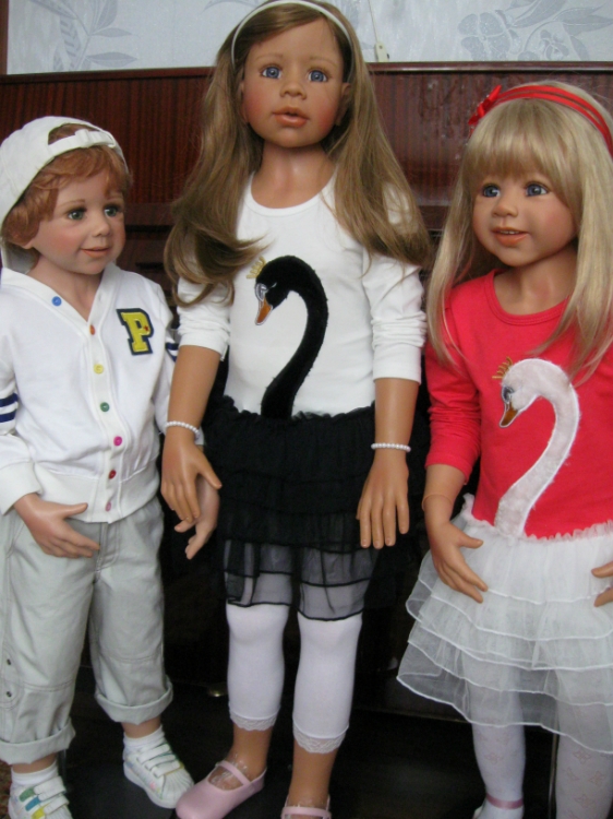 Мои прекрасные лебеди или примеряем новые наряды (фото 6)