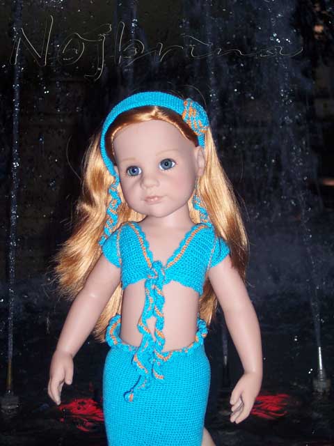 Ханна Gotz. Русалочка — Одежда и обувь для кукол своими руками: фото (фото 2)