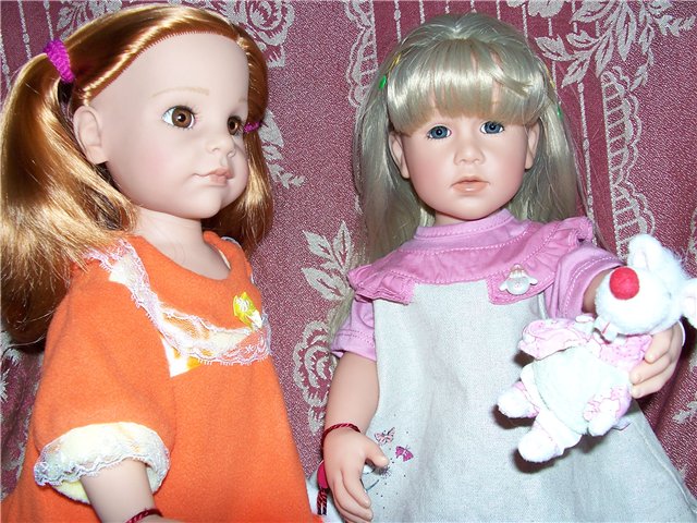 Весточка желанная - куколка Gotz (фото 8)