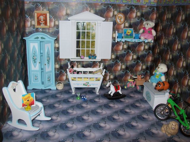 Кукольный дом для Веры Фёдоровны. Миниатюра (фото 9)