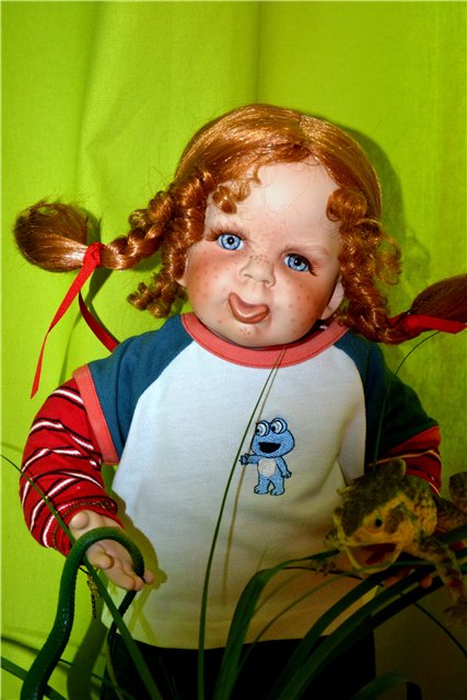 Осторожно! Рыжая дразнилка-задавака Сьюззи... Suzze Q Elite Dolls Collection 1997 (фото 5)