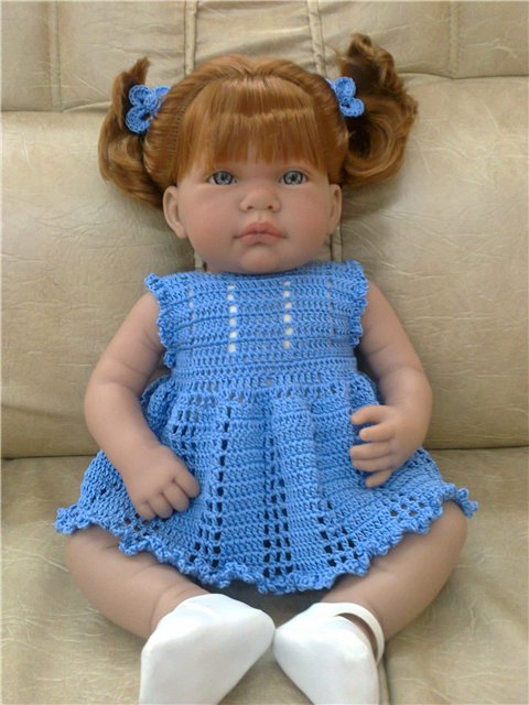 Платье-Василек для Сонюшки или последний день нашего отпуска