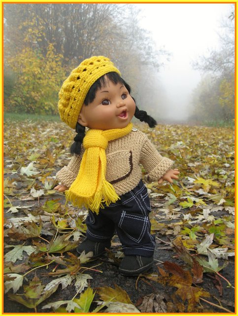 Школа... Осень... Куклы Galoob Baby Face