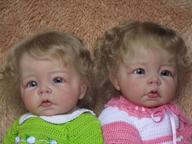 Кариша и Мариша. Куклы реборн из Каморки папы Карло