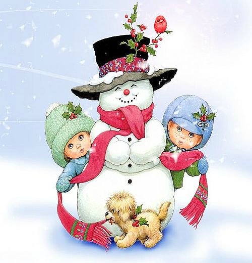 Рождественские открытки от Рут Морхэд (Ruth Morehead)